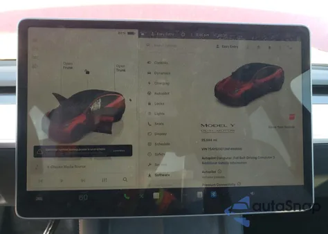 2022 Tesla Model Y from USA, damaged, VIN 7SAYGDEF3NF466696